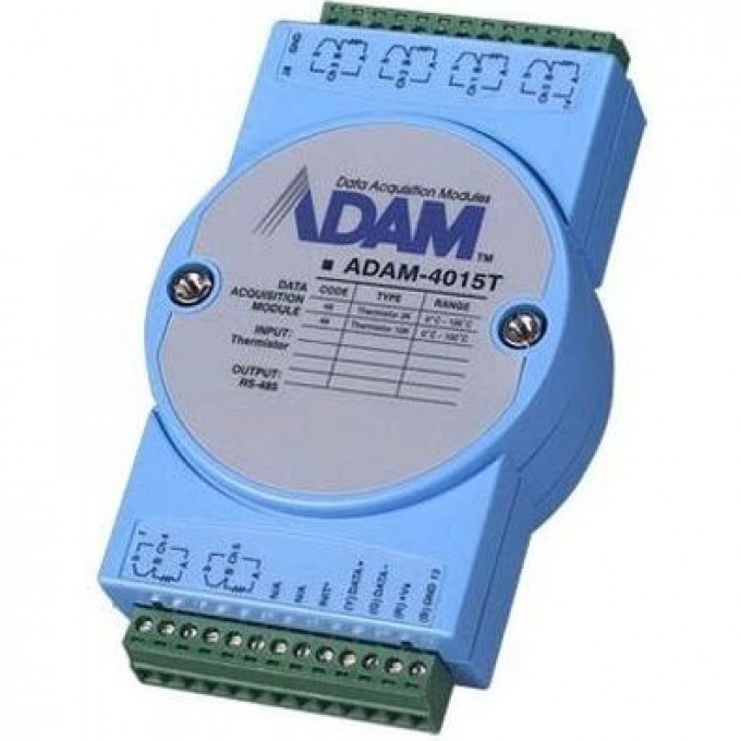 Модуль аналогового ввода ADVANTECH ADAM-4015T с 6 дифференциальными каналами и Modbus RTU ADAM-4015T-AE