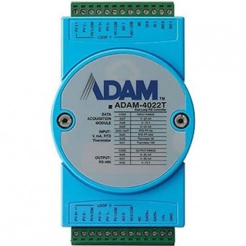 Модуль-контроллер ADVANTECH ADAM-4022T для монтажа на DIN-рейку ADAM-4022T-AE