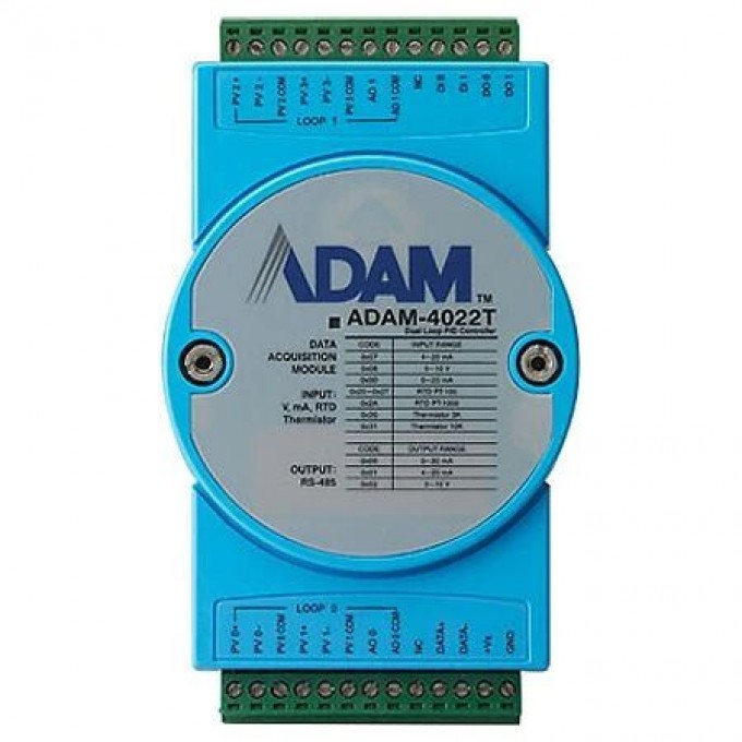 Модуль-контроллер ADVANTECH ADAM-4022T для монтажа на DIN-рейку ADAM-4022T-AE