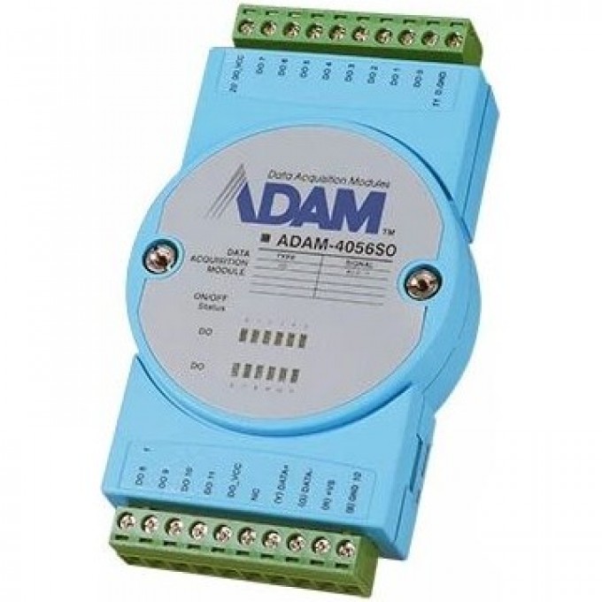 Модуль вывода ADVANTECH 12 дискретных каналов RS-485 ADAM-4056SO-B