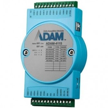 Модуль ввода-вывода ADVANTECH с 6 аналоговыми входами и RS-485 ADAM-4115-B