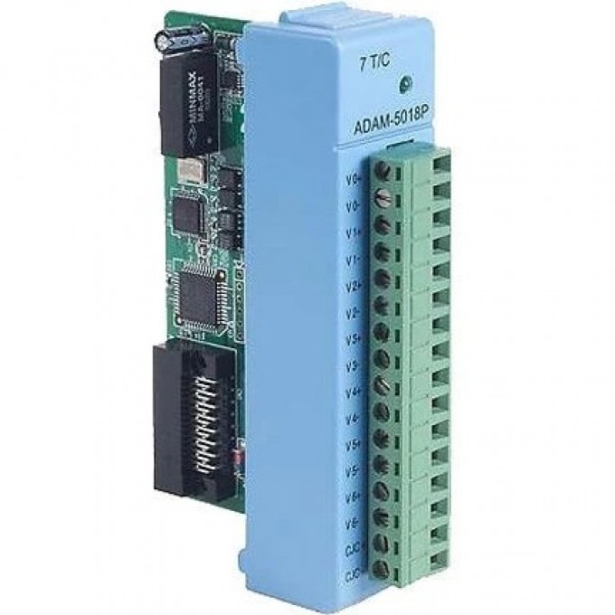 Модуль аналогового ввода ADVANTECH 7 каналов 16 бит ADAM-5018P-AE