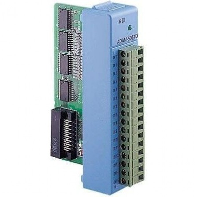 Модуль дискретного ввода ADVANTECH ADAM-5051D Серия ADAM-5000 16 каналов ADAM-5051D-BE