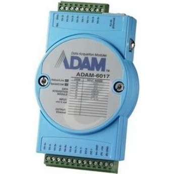 Модуль аналогового ввода ADVANTECH с 8 дифференциальными каналами и Modbus TCP Slave ADAM-6017-CE