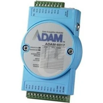 Модуль аналогового ввода ADVANTECH с 8 дифференциальными каналами и Modbus TCP Slave ADAM-6017-CE
