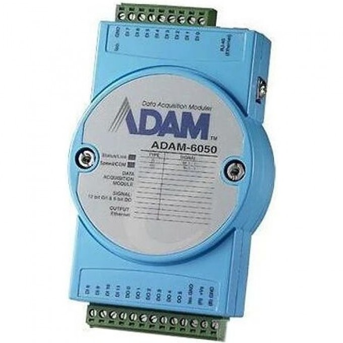 Модуль дискретного ввода-вывода ADVANTECH с 12 DI и 6 DO ADAM-6050-D