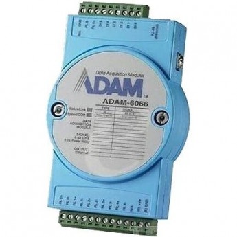 Модуль дискретного ввода-вывода ADVANTECH ADAM-6066-D с 6 входами и 6 выходами реле