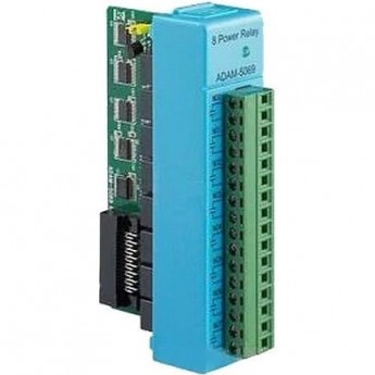 Модуль релейного вывода ADVANTECH 8 каналов электромеханическое реле ADAM-E5069-AE