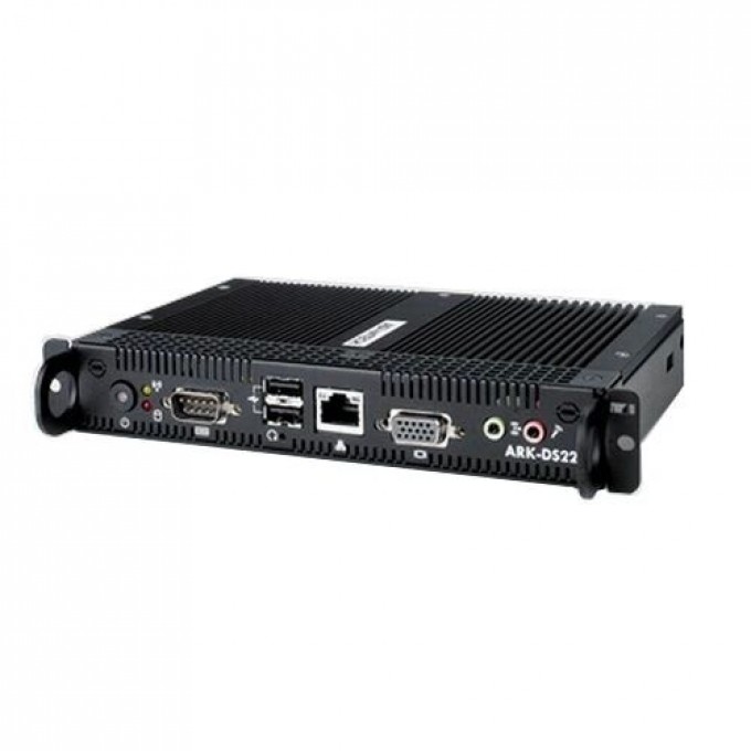 Компактный компьютер ADVANTECH ARK-DS220F с Intel Atom N455, безвентиляторный ARK-DS220F-MTSA1E