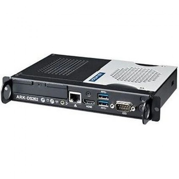 Встраиваемый компьютер ADVANTECH с Intel Celeron 1020E, 2.2 ГГц, 2 ГБ RAM, 250 ГБ HDD ARK-DS262GQ-U2A1E