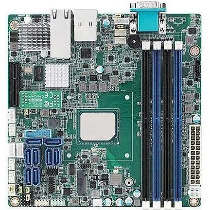 Серверная процессорная плата Mini-ITX ADVANTECH ASMB-260T2 с Intel Atom C3758 ASMB-260T2-22A1