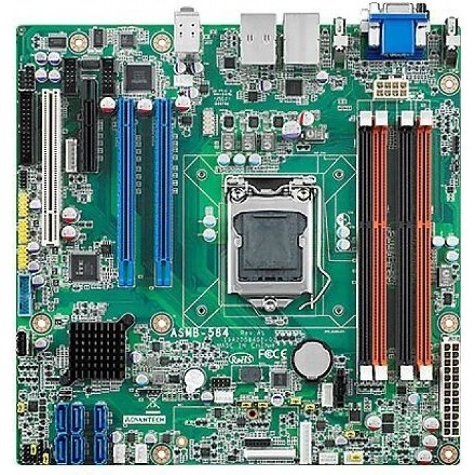 Промышленная серверная материнская плата Advantech ASMB-584VG-00A1E