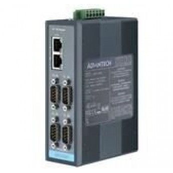Шлюз данных ADVANTECH EKI Серия EKI-1224CI с 4 COM-портами RS-232/422/485 и 2 Ethernet портами EKI-1224CI-BE