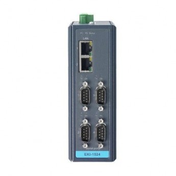 Преобразователь Ethernet ADVANTECH EKI-1524 с 4 COM-портами RS-232/422/485 и 2 Ethernet портами EKI-1524-BE