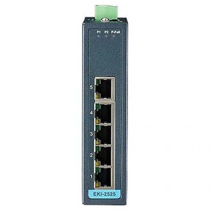Промышленный коммутатор Ethernet ADVANTECH Серия EKI 5 портов 10/100 Мбит/с EKI-2525-BE