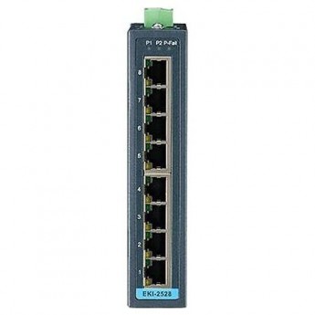 Коммутатор Ethernet ADVANTECH EKI Серия EKI-2528 8 портов 10/100 Мбит/с EKI-2528-BE