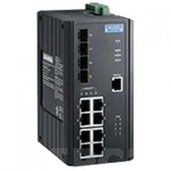 Неуправляемый коммутатор Gigabit Ethernet ADVANTECH Серия EKI 12 портов PoE+ SFP EKI-2712G-4FPI