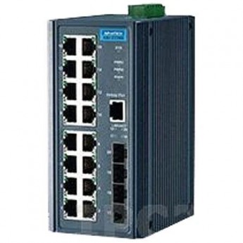 Неуправляемый коммутатор Ethernet ADVANTECH Серия EKI EKI-2720G-4F-AE