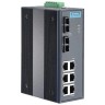Неуправляемый коммутатор Ethernet ADVANTECH Серия EKI 8 портов 10/100/1000 Мбит/с EKI-2728M-BE