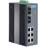 Неуправляемый коммутатор Ethernet ADVANTECH Серия EKI 8 портов 10/100/1000 Мбит/с EKI-2728S-AE