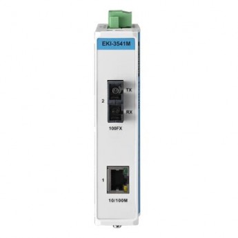Медиаконвертер ADVANTECH EKI-3541S-AE с 2 портами 10/100 Мбит/с