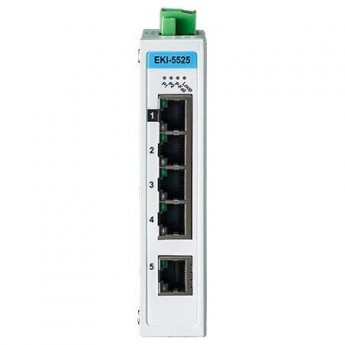 Промышленный коммутатор Ethernet ADVANTECH Серия EKI 5 портов 10/100 Мбит/с EKI-5525I-AE