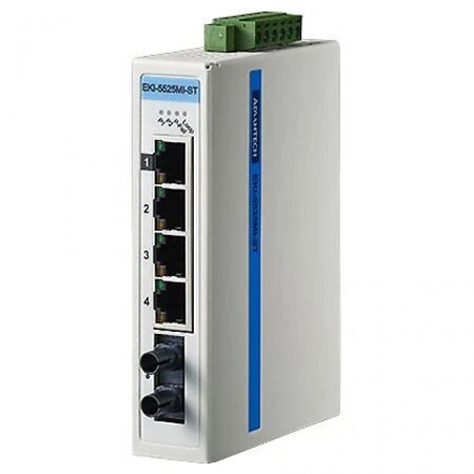 Промышленный коммутатор ADVANTECH ProView с 5 портами 10/100 Мбит/с EKI-5525MI-AE