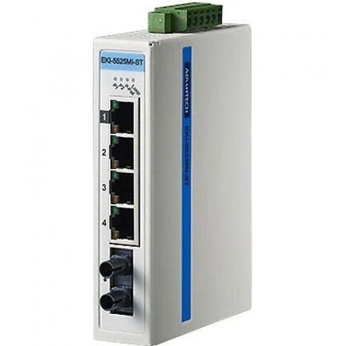 Промышленный коммутатор ADVANTECH ProView 5 портов 10/100 Мбит/с EKI-5525MI-ST-AE