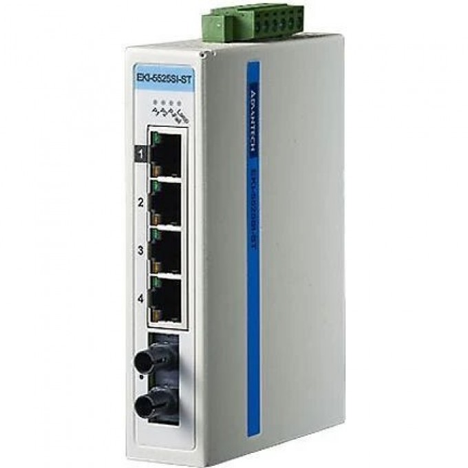 Промышленный коммутатор ADVANTECH ProView 5 портов 10/100 Мбит/с EKI-5525SI-ST-AE