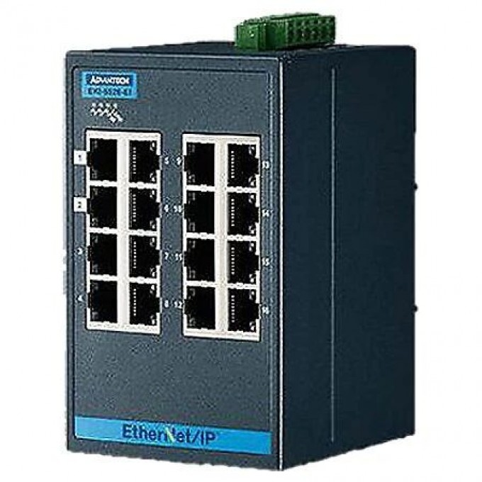 Управляемый коммутатор ADVANTECH ProView 16 портов 10/100 Мбит/с EKI-5526-EI-AE