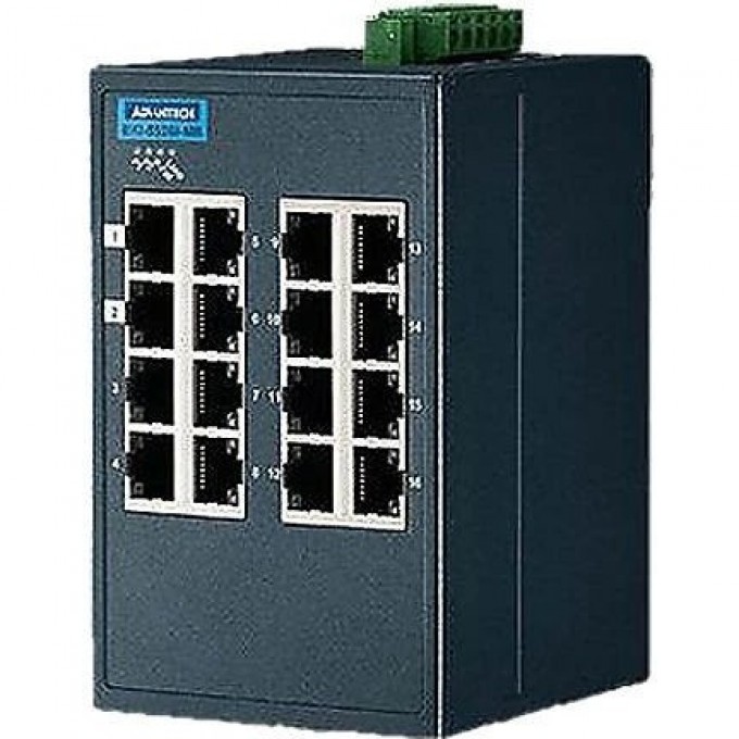 Управляемый промышленный коммутатор Ethernet ADVANTECH Серия EKI 16 портов 10/100 Мбит/с EKI-5526I-MB-AE
