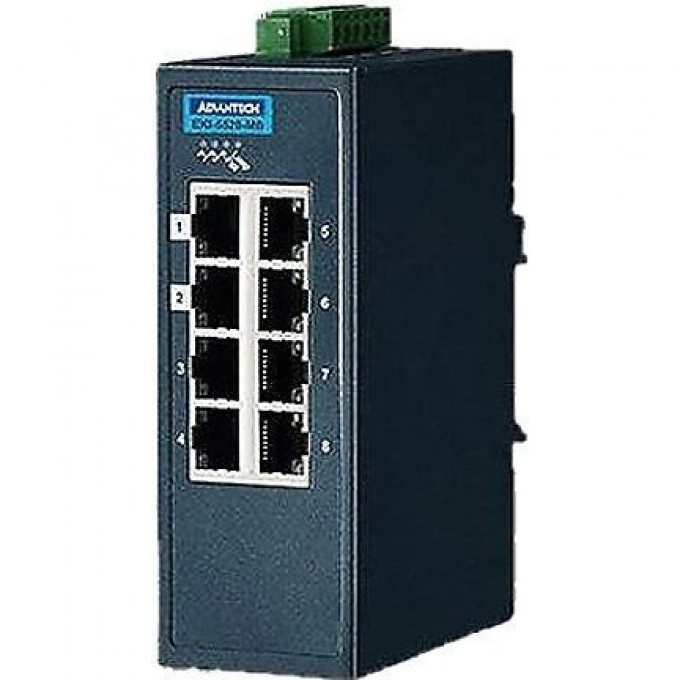 Промышленный управляемый коммутатор Ethernet ADVANTECH Серия EKI 8 портов 10/100 Мбит/с EKI-5528-MB-AE