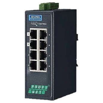 Управляемый Ethernet коммутатор ADVANTECH EKI Серия EKI-5528 с 8 портами 10/100 Мбит/с PROFINET EKI-5528-PN-AE