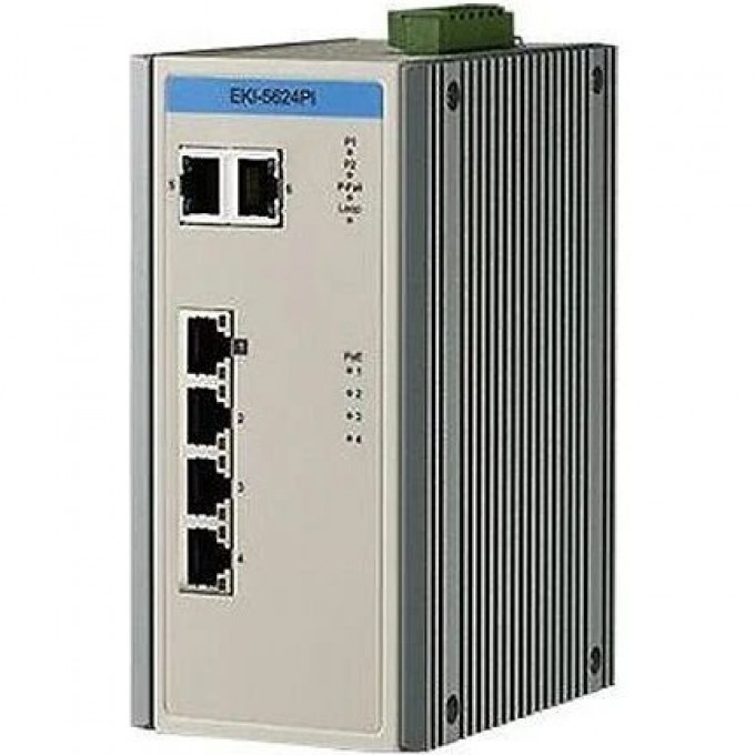 PoE-коммутатор ADVANTECH EKI Серия 6 портов EKI-5624PI-AE