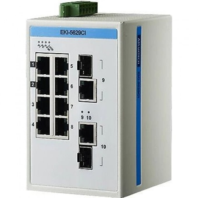 Промышленный коммутатор Ethernet ADVANTECH Серия EKI 10 портов EKI-5629CI-AE