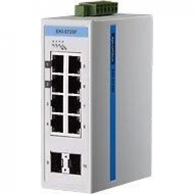 Промышленный коммутатор Ethernet ADVANTECH Серия EKI 8 портов 10/100/1000 Мбит/с + 2 SFP EKI-5729F-AE