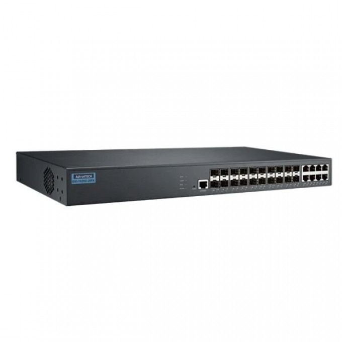 Управляемый коммутатор Ethernet ADVANTECH Серия EKI 28 портов EKI-7428G-20FA-AE