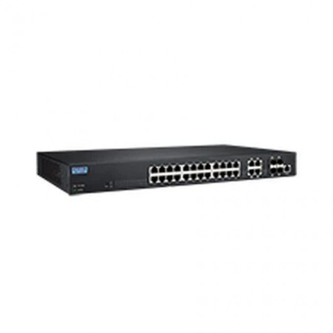 Управляемый коммутатор Ethernet ADVANTECH EKI 28 портов 10/100/1000 Мбит/с EKI-7428G-4CA-AE