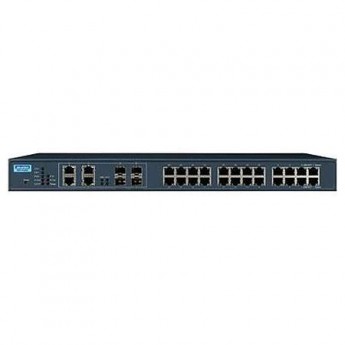 Управляемый коммутатор Ethernet ADVANTECH EKI серии 28 портов 10/100/1000 Мбит/с EKI-7428G-4CI-AE