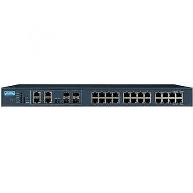 Управляемый коммутатор Ethernet ADVANTECH EKI серии 28 портов 10/100/1000 Мбит/с EKI-7428G-4CI-AE