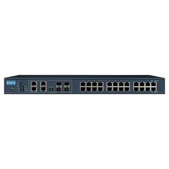 Управляемый PoE-коммутатор ADVANTECH EKI Серия 28 портов 10/100/1000 Мбит/с EKI-7428G-4CPI-AE