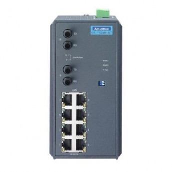 Промышленный коммутатор Ethernet ADVANTECH Серия EKI 10 портов EKI-7529MI/ST-AE