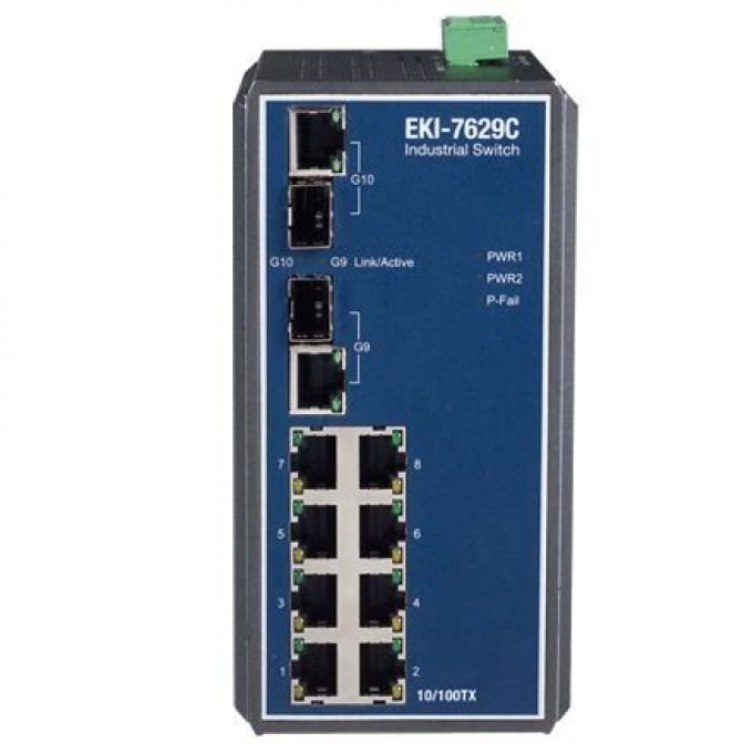 Коммутатор Ethernet ADVANTECH EKI Серия 10 портов EKI-7629C-AE