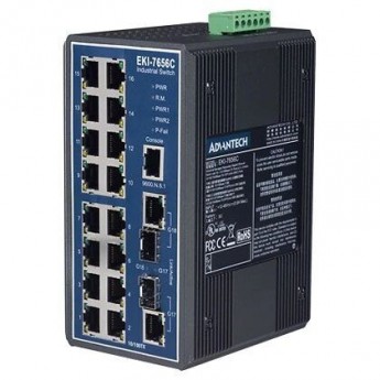 Управляемый коммутатор Ethernet ADVANTECH EKI Серия EKI EKI-7656CI-AE