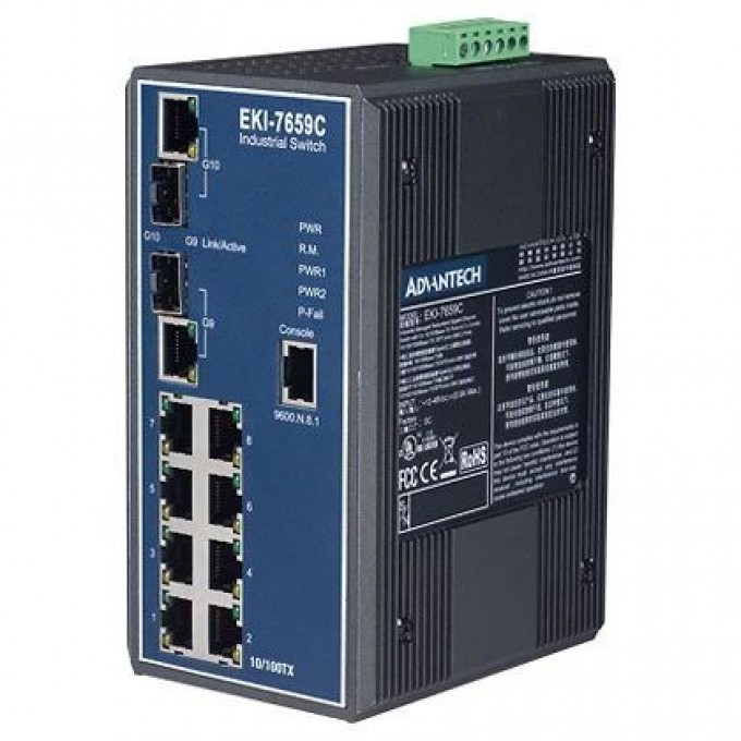 Управляемый коммутатор Ethernet ADVANTECH EKI-7659CI EKI-7659CI-AE