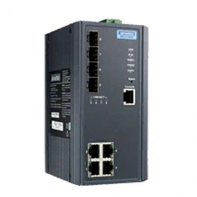 Управляемый коммутатор Ethernet ADVANTECH EKI Серия 8 портов EKI-7708E-4F-AE
