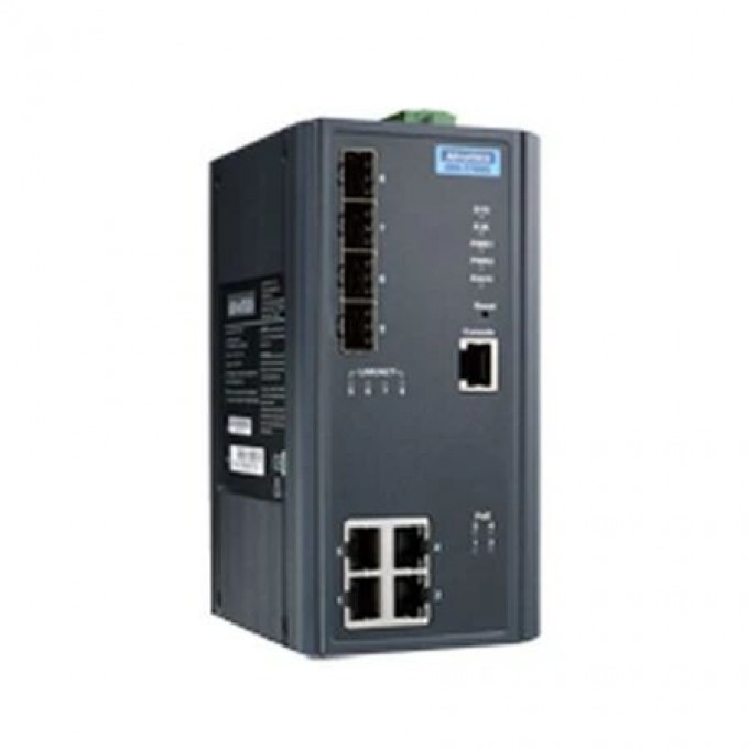 Удлинитель Ethernet ADVANTECH EKI Серия 4 порта 10/100/1000 Мбит/с EKI-7708G-2FV-AE
