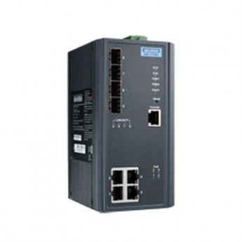 Удлинитель Ethernet ADVANTECH Серия EKI 4 порта PoE+ 120 Вт 2 порта SFP EKI-7708G-2FVP-AE