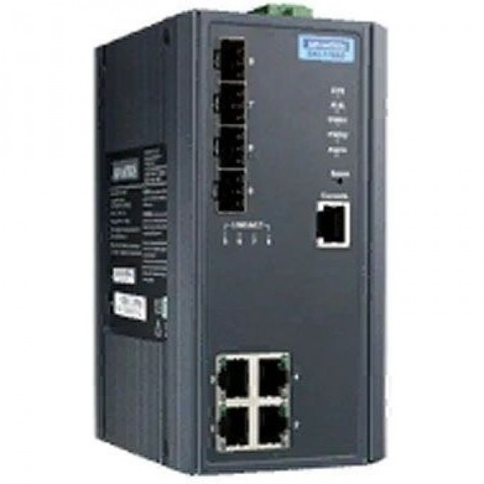 Управляемый коммутатор Ethernet ADVANTECH Серия EKI 8 портов (4x10/100/1000M RJ-45, 4xSFP Gigabit) EKI-7708G-4F-AE