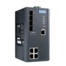 Управляемый коммутатор Ethernet ADVANTECH Серия EKI 8 портов (4x10/100/1000M RJ-45, 4xSFP Gigabit) EKI-7708G-4F-AE